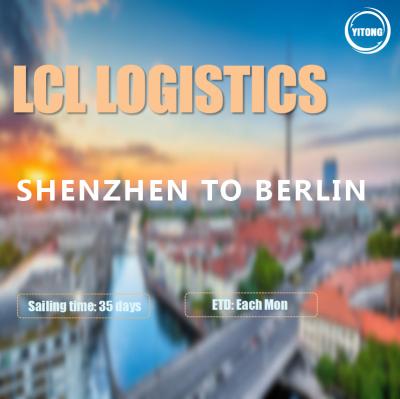 China 35 Days Lcl Cargo Shipping International Freight From China To Germany for sale