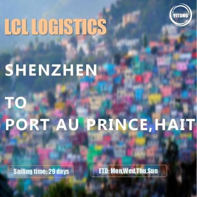 China EXW-UHRKETTE LCL Service internationaler Schifffahrt von Shenzhen, zum von Au-Prinzen Haiti zu tragen zu verkaufen