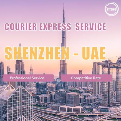 China Shenzhen To UAE International Courier Express With Packing Palletizing Service for sale