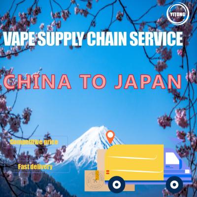 China Alto servicio eficiente de la logística de la cadena de suministro de Vape de China a Japón en venta