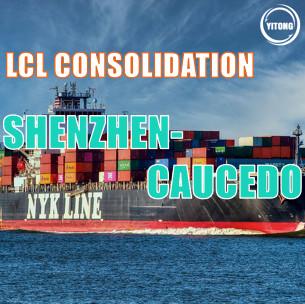 Cina Global  LCL freight shipping Service From Shenzhen to Caucedo Each Tue in vendita