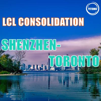 Cina Each Fri International  LCL ship logistics From Shenzhen to Toronto Canada in vendita