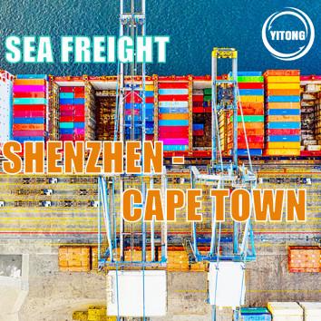 중국 Shenzhen to Cape Town International Sea Freight Service  FOB CIF EXW  Trade Term 판매용