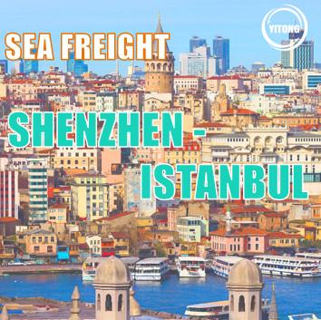 중국 25 days International Sea Cargo Shipping Logistics  From Shenzhen To Istabul 판매용