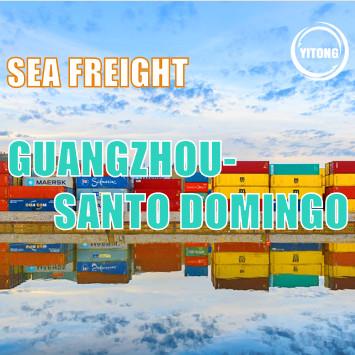 중국 ISEA Global Sea Freight Service From Guangzhou to Santo Domingo 판매용