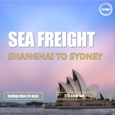 China WIFFA China aos serviços de frete do mar de Austrália de Shanghai a Sydney Each Sat à venda