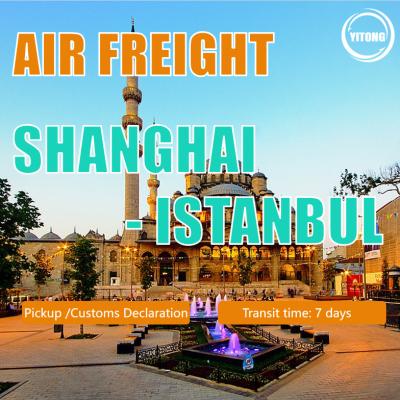 China Luftfracht von Shanghai nach Istanbul Luftverkehr Luftfracht Logistik Fracht Schiffspreis Spediteur zu verkaufen