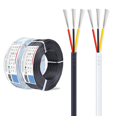 中国 Small heating data wires multi core data line 2464 30awg 3core OD2.2mm 販売のため