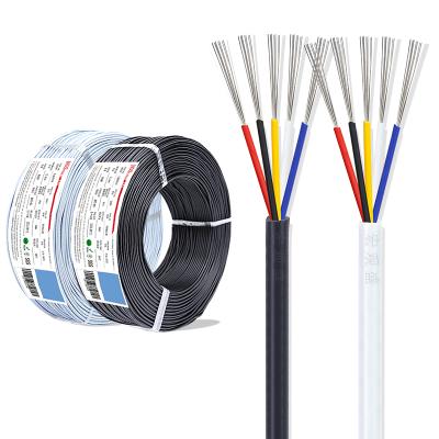 China 5core 30awg heater wires 2.8mm diameter overall line data line for sale