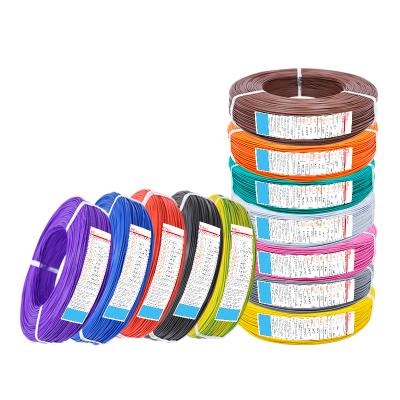 中国 LED UL 1007 22AWG 300V PVC Insulation Electrical Wire 17*0.16ts Tinned Copper Wire 販売のため