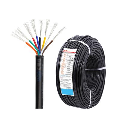 Cina Heating Power Cable ul2464 24awg 8core Wire PVC Insulated OD5.5mm Bonding For Home Appliance in vendita