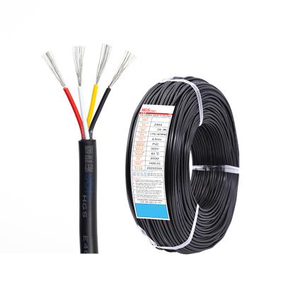 China Heating Power Cable 4core ul2464 24awg PVC Insulated OD4.5mm 11*0.16ts zu verkaufen