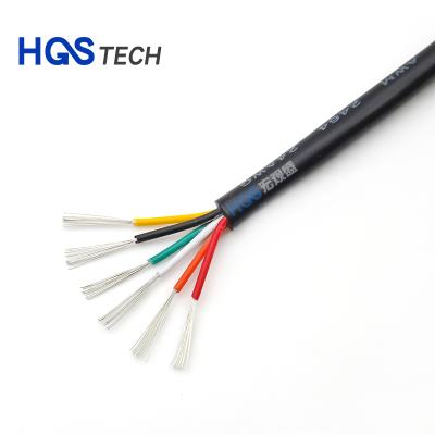 China 6core heating cable ul2464 22awg power cable pvc insulated cable 5.8mm for signal wire for sale