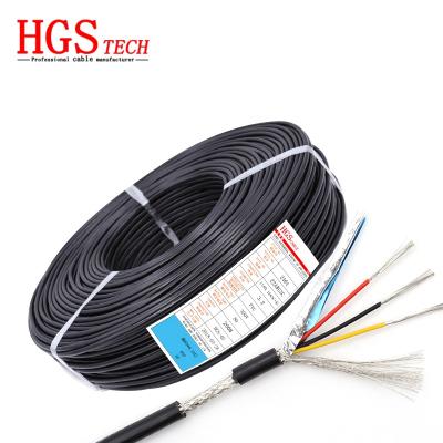 China Heating AWM 2464 3 Core 2.5 Mm Braided Shielded Cable Wire For Electrical Equipment à venda