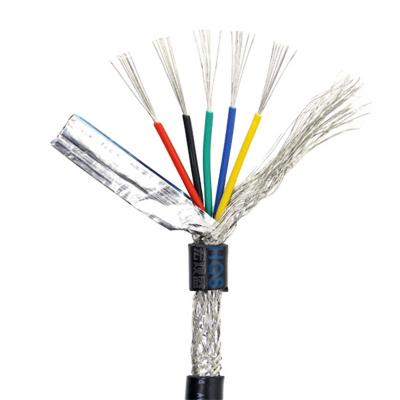 중국 Multi Core 2464 Heater 5 Core 22awg Double Shield Cable Wholesale Price 판매용