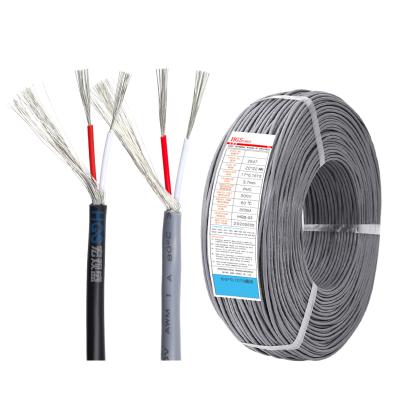 中国 Used in audio cable 2c connections ul2547 18awg 20awg 22awg 24awg 26awg 28awg audio internal or external multi electronic equipment core shielded wire control copper wiring 販売のため