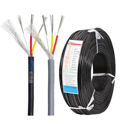 China Used in electronic equipment internal or external connections ul2547 audio cable in power cables 18awg 3c multi core shielded wire 20 22 24 26 28awg Te koop