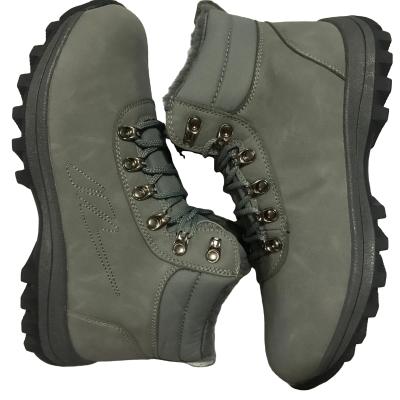 China Round Snow Anti-Slipfur Men's Snow Boots Winter Snow Boots for sale