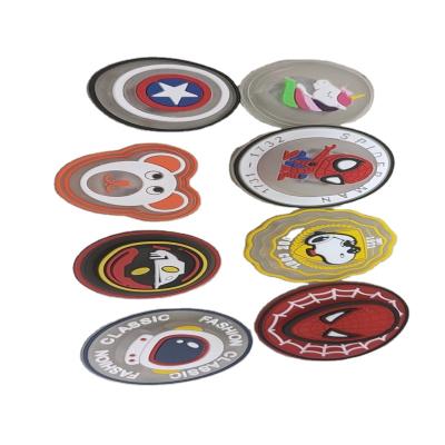 China Daily Life 3D PVC Cartoon Pattern Soft Plastic Label With Lights Used For Shoes, Clothes And Toys. for sale