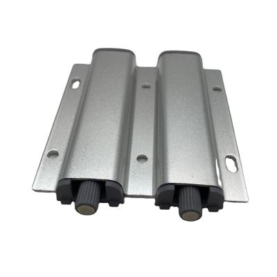 China Hot Sale Cabinet Door Damper Furniture Hinge Buffer Aluminum Alloy System Double Narrow Step Push Open Opener for sale