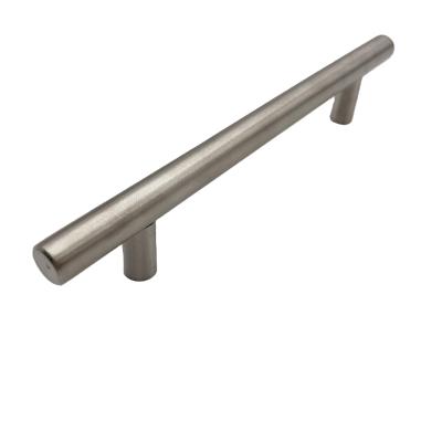 China Good Quality Modern Simple Stainless Steel T Bar Furniture Pull Handle For Wardrobe Drawer Cupboard Kitchen Cupboard for sale