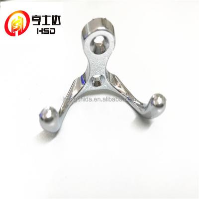 China Home.Hotel.Bathroom.Shower Room Europe Style Zinc Alloy Chrome Plated Coat Hook Clothes Hanging Hook for sale