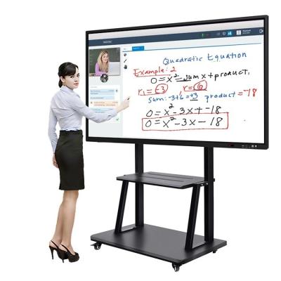 China New Products Interactive Electronic Whiteboard Multi Touch Teach Lecture Interactive White Board 1651.7*929.9mm for sale