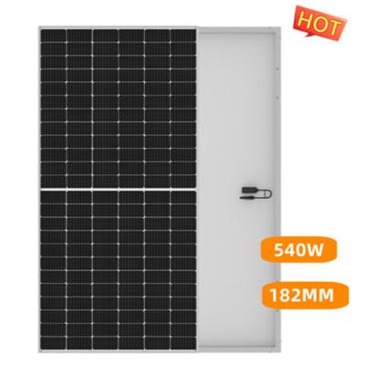 China Good Price Mono Solar Panel 550w 545watt 540W Half Cut Off Panel Solar Panel Photovoltaic System For Home 182mmx182mm for sale