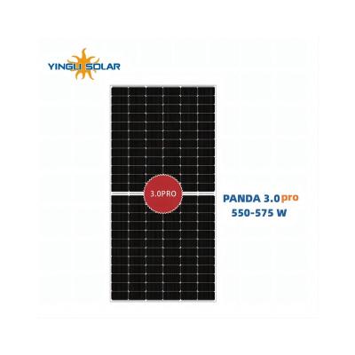 China Good Quality Wholesale High Click By Rate Stock Cell Solar Panels 550W 182mmx182mm for sale