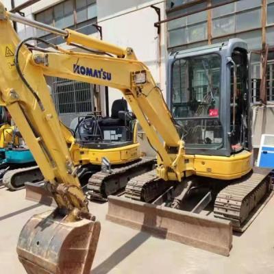 China Top selling 5.5 ton excavator PC50 PC55 PC55MR PC60 second hand komatsuused excavator in running 0.07MÂ ³ for sale