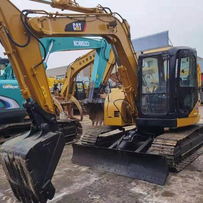 China Mini excavator used cat308C for road making machine 8tons 0.09MÂ ³ for sale