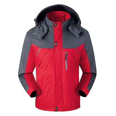 China Customized Waterproof Poly Padded Jacket Men's Thick Jacket Outdoor Multi Colors Jacket for sale