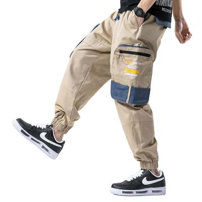 China Wholesale 100%cotton Anti-pilling Multi Pockets Loose Fit Men's Cargo Chinos Pants Mens Trotter Panties for sale