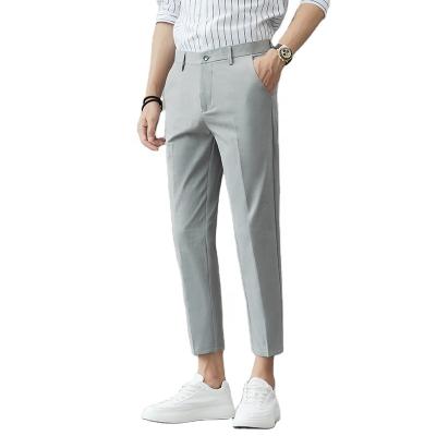 China QUICK DRY Basic Slim Fit Casual Men's Ankle-Length Pants Ankle-Length Pants for sale