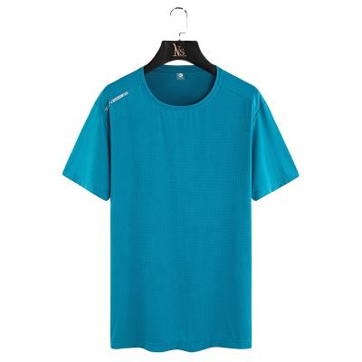 China Wholesale hot sale nylon spandex men's gym sports t-shirt QUICK DRY for sale