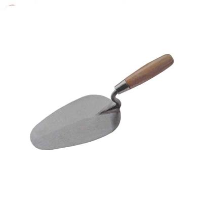 China SQUARE made in China with high cost performance forged type masonry trowel with wooden handle, size: 180 to 200 mm for sale