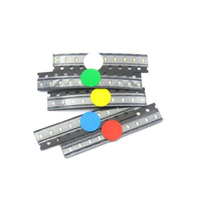 China SMD 1206 led package light electronics led kit diy kit yellow white green blue red LED diode set 5 colors x20pcs=100pcs 1206 led for sale