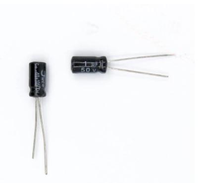 China 50PCS 50V 1UF 1UF 50V 50V/1uF Aluminum Electrolytic Capacitor 50pcs1UF50V Electrolytic Capacitor Size 5*11MM for sale