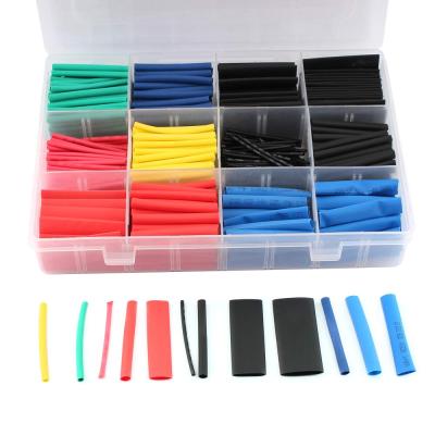 China LOW VOLTAGE 560pcs 2:1 Heat Shrink Tubing Socket Plate, Heat Shrink Tubing Heat Shrink Tubing Kit with Box, for Cable Data Cable Filler Wire for sale