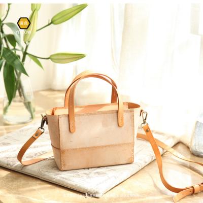 China Night Light Tote Bag Women Vintage Large Shoulder Purse Work Leather Handbag for sale