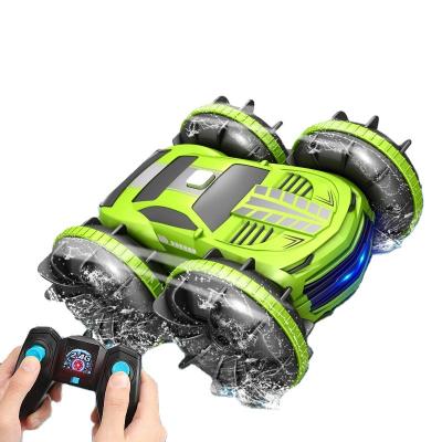 China 1:20 Children Toy Amphicar 4WD Stunt Off-Road Amphibian Radio Remote Control Car Toys for sale