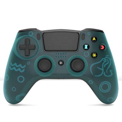 China Touch Buttons Custom Dual Shock Wireless Game Controller for Sony ps4 for playstation 4 game console for sale