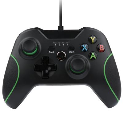 China Dual Vibration Gamepad For X PC Box One Controller For Xbox One Game Cable Controller Double Shock Usb Gamepad For Xbox One Console for sale