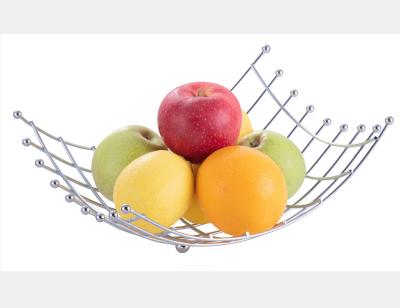 China Wholesale Viable Classic Metal Wire Fruit Basket Vegetable Kitchen Organizer for sale