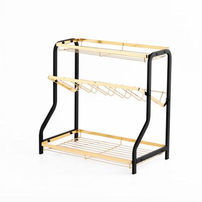 China Multifunctional Organizer Hot Selling 3 Tier Kitchen Storage Rack Spice Rack Viable for sale