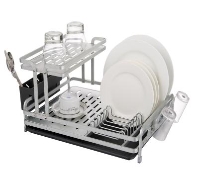 China 2 Tier Modern Aluminum Rack For Kitchen Grate Never Rust for sale