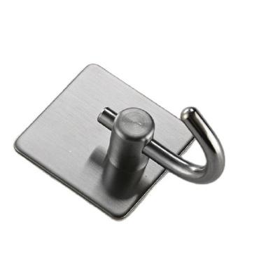 China Modern factory direct screw punchless stickers reused rectangle bathroom hook paper hooks in china for sale