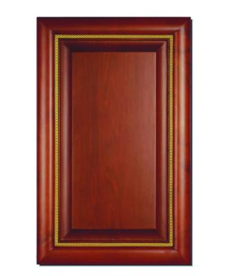 China Fancy CLASSIC 18mm MDF Board Vinyl Wrapped Kitchen Cabinet Doors for sale