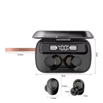 China Support Earbuds with Power Bank A13 Wireless Headphones Waterproof Noise Reduction Earbuds Stereo Headset for sale