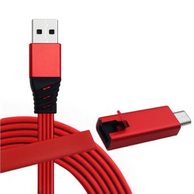 China Cutting data cable reusable good quality hot sale repeat 1.5 meter type c cutting repairable USB cable for IOS data charger cable iPhone charging for sale